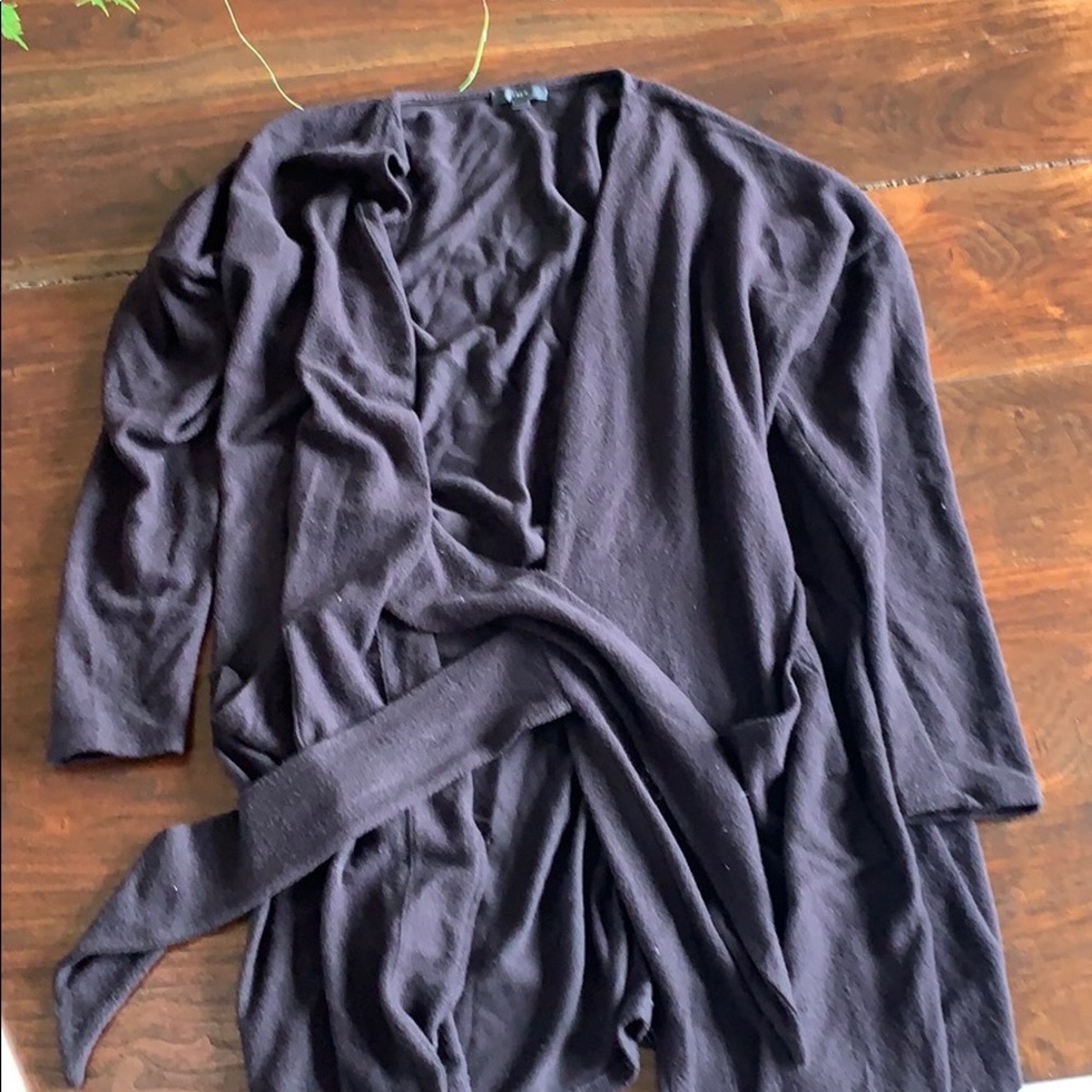 J. Crew Navy Blue Wrap Cardigan